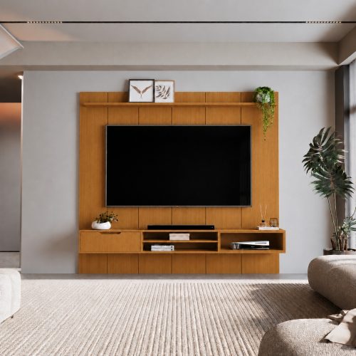 Painel Plus + Nicho Tucumã 2.30m 75″- Nature