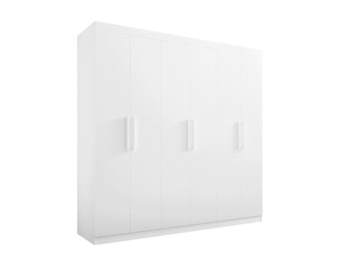 Guarda-Roupa Colibri 6 Portas e 6 Gavetas – Branco
