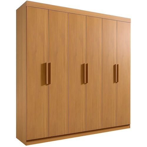 Guarda-Roupa Colibri 6 Portas e 6 Gavetas – Cinamomo