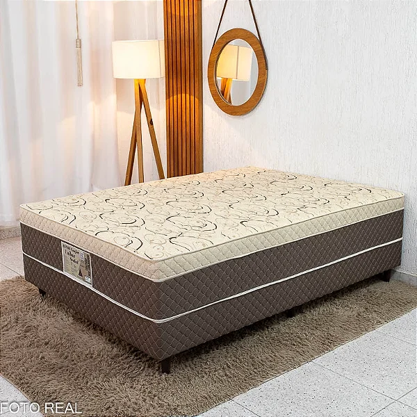 Cama Box Casal Ortopédico Rondoconfort Rondomóveis - 138x188x60