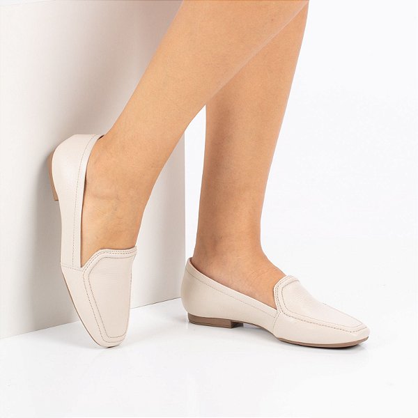 Mocassim Clea- Off White