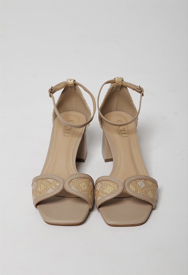 Sandália Sarah salto bloco