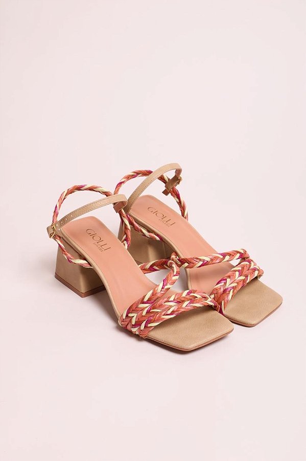 Sandália GL 10 salto bloco