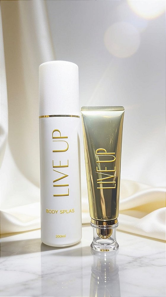 Kit Body Splash LIVE UP + creme de mãos