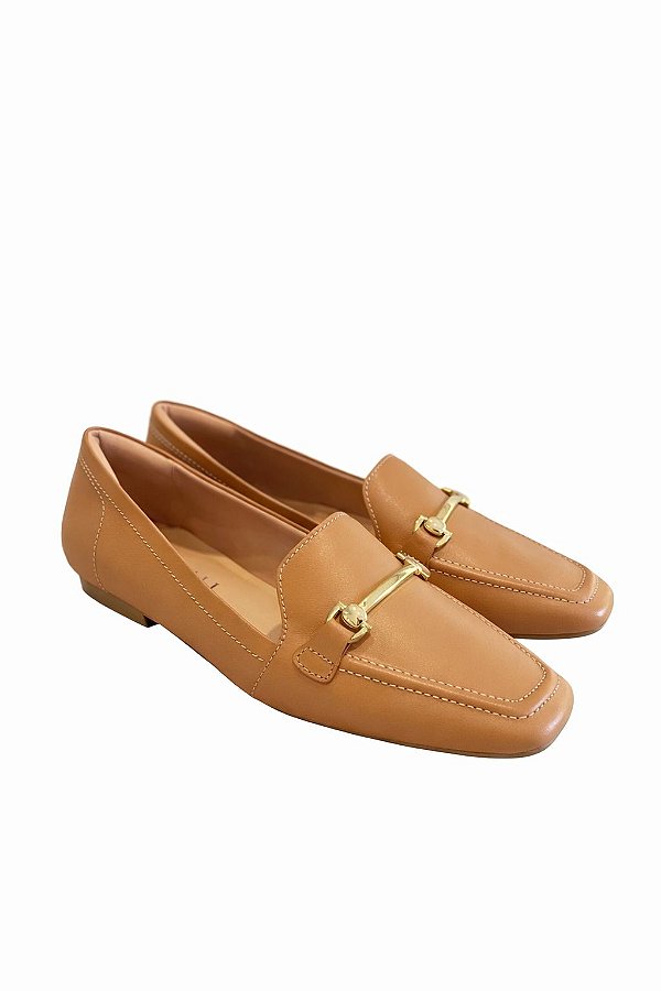 Mocassim Basic Comfort Caramelo