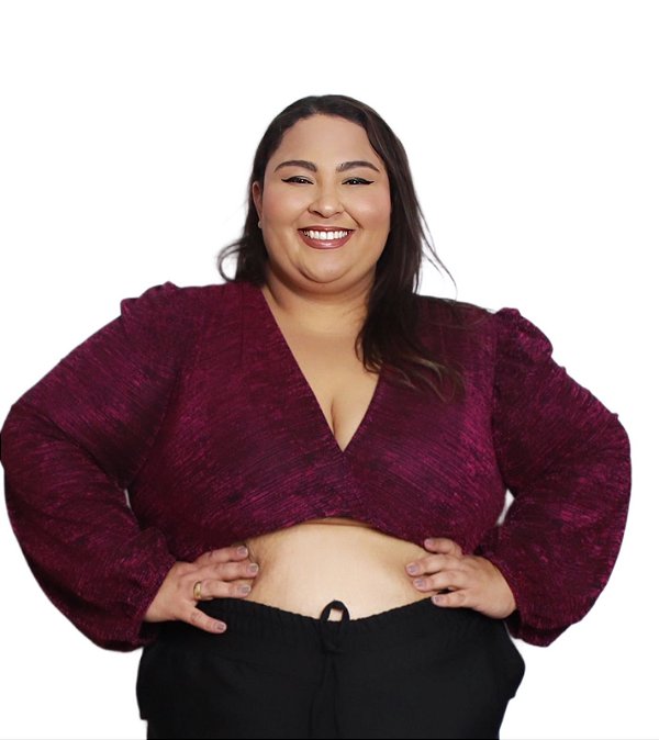 Cropped Plus Size Anitta