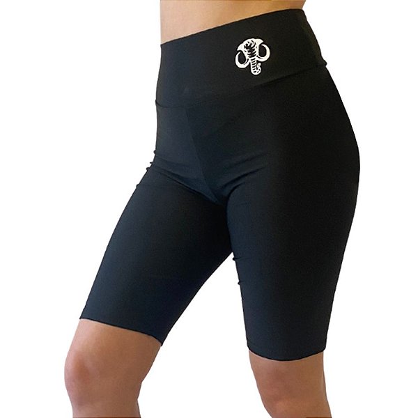 Shorts Ciclista Feminino Fitness Cintura Alta Mammuth Adventure