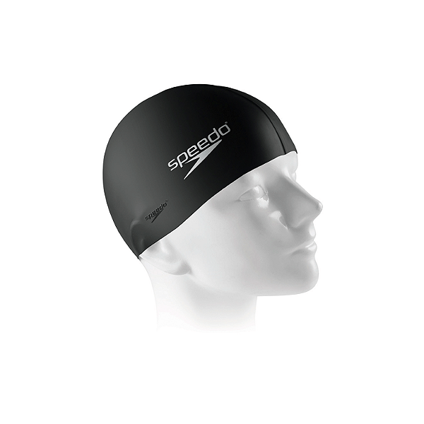 Touca de Natação Speedo Big Swim Silicone - Preto