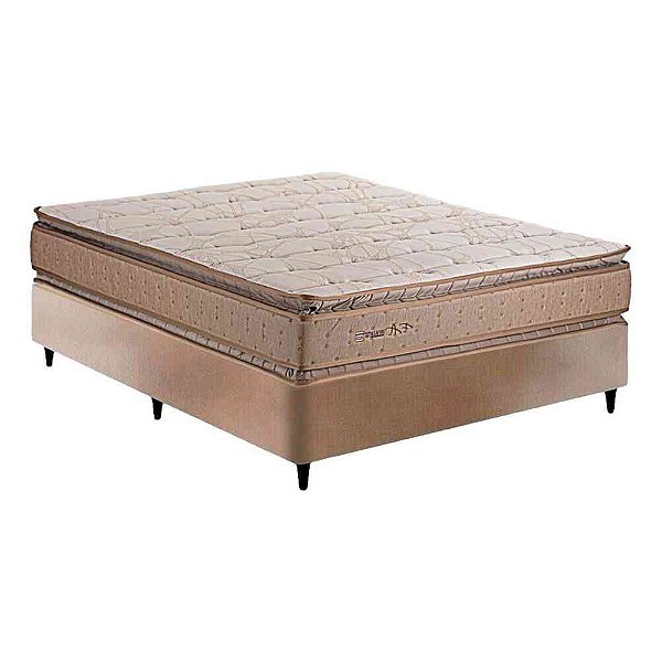 Cama Box com Colchão Casal Nevada FA Colchões — 138x188
