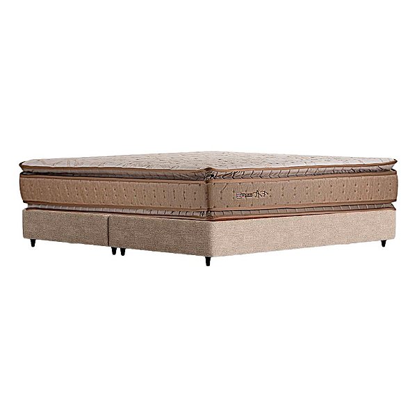 Cama Box com Colchão King Nevada FA Colchões — 193x203