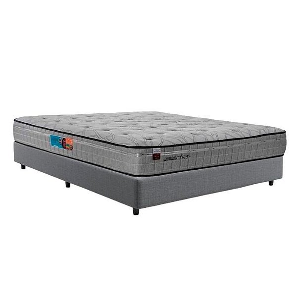 Cama Box com Colchão Casal Molas Ensacadas Soft Sense FA Colchões - 138x188