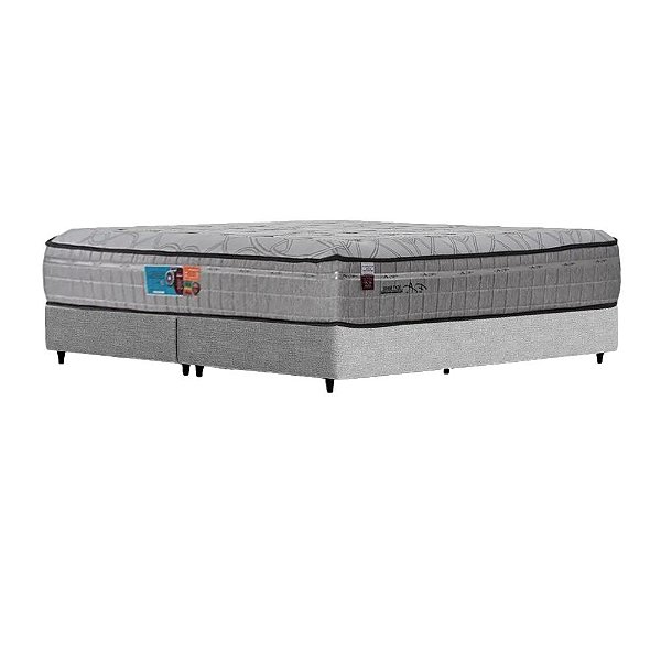 Cama Box com Colchão King Size Soft Sense FA Colchões - 193x203