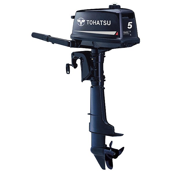 Motor de Popa 5HP Tohatsu - 2 tempos