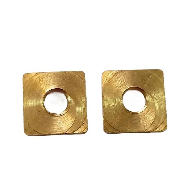 Porca Quadrada - Kit com 2 unidades