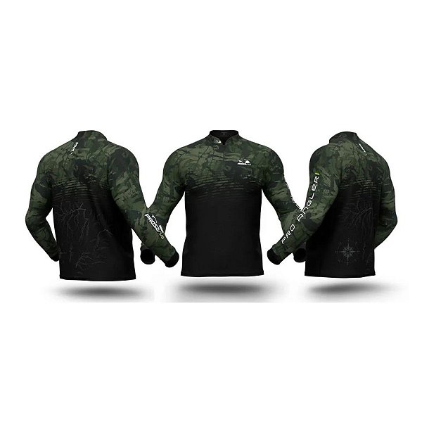 Camisa de Pesca Presa Viva - Camuflada 11