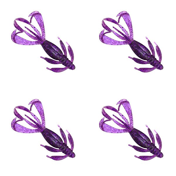 Isca Soft Artificial Crazzy Move 9cm 4 un - Camalesma