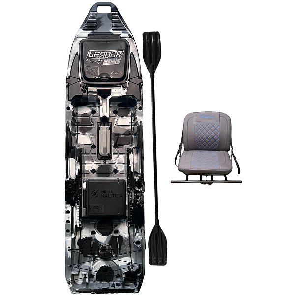 Caiaque Leader 1090 - Cadeira 360 - Milha Náutica