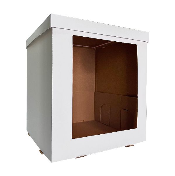 Caixa Para Bolo Alto 26x26x25