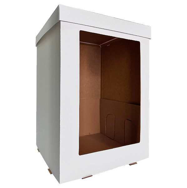Caixa Para Bolo Alto 21x21x35