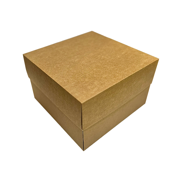 Caixa Para Torta 28x28x15 - Kit 5 Unidades - Kraft