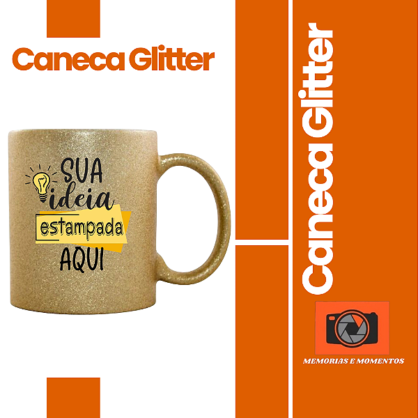 Caneca Glitter