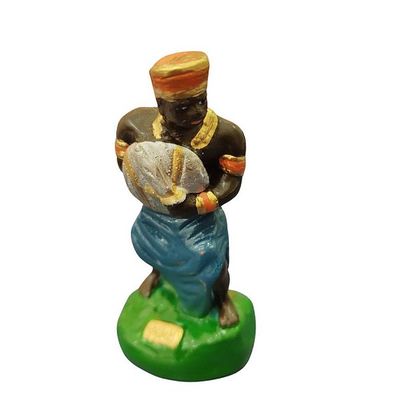 imagem do Orixá Ogum- 10cm em Gesso