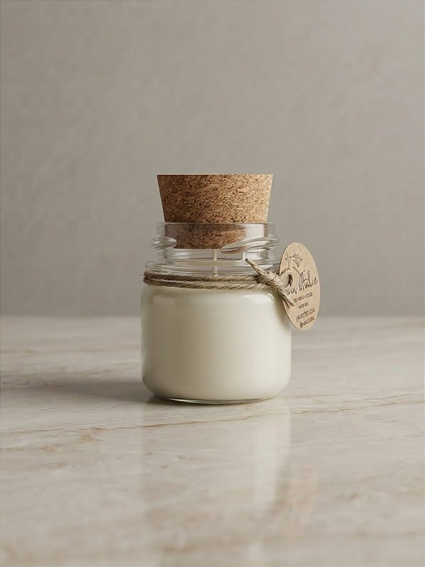 Mini Vela Aromática Personalizada | Sina Ateliê