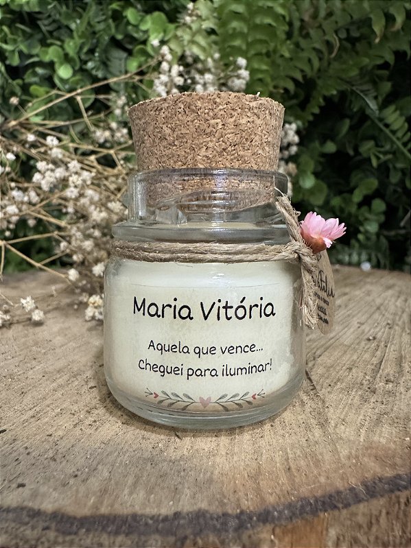 Mini Vela Personalizada