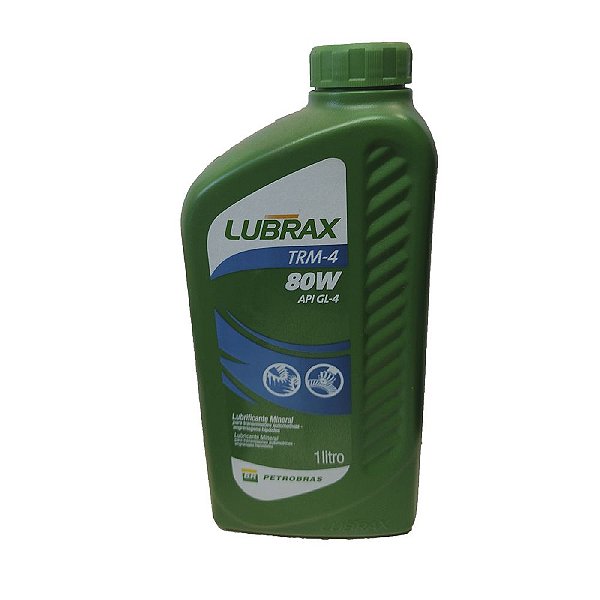 OLEO PARA TRANSMISSÃO 80w  API  GL4  LUBRAX    1L