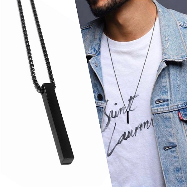 Colar Steel - Preto