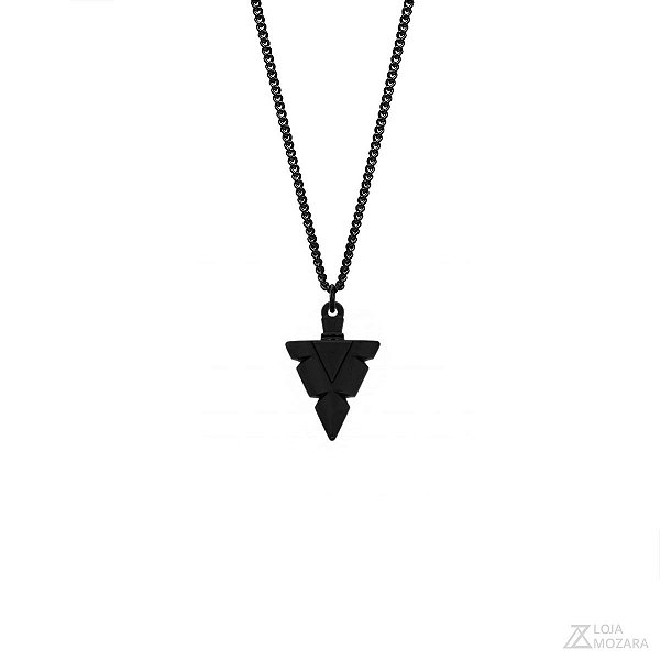 Colar Flecha - Preto