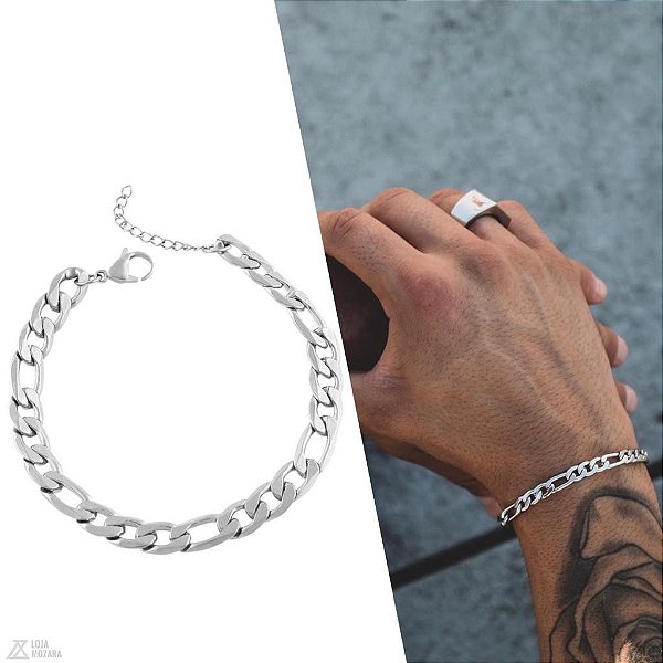 Pulseira Florida Max - Aço Inox Regulável