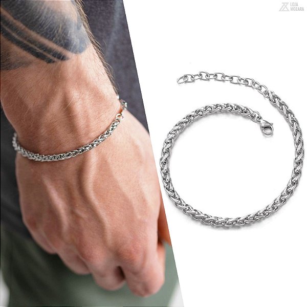 Pulseira Denver - Aço Inox Regulável