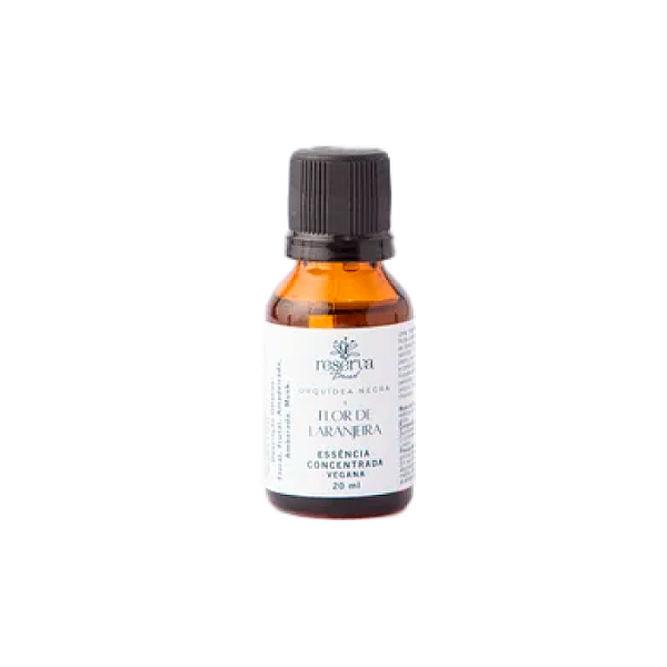 Essência Concentrada Vegana Orquídea Negra e Flor de Laranjeira 20ml