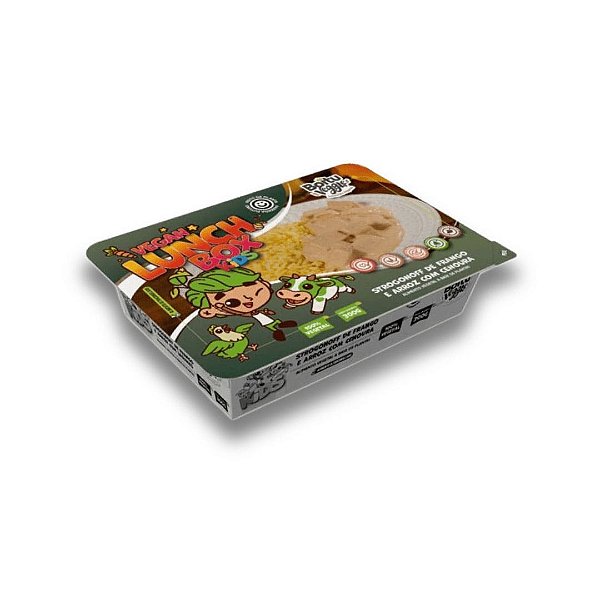 Strogonoff de Frango e Arroz com Cenoura da BoituVeggie Kids – 300g -  Evolveg - Shopping 100% vegano