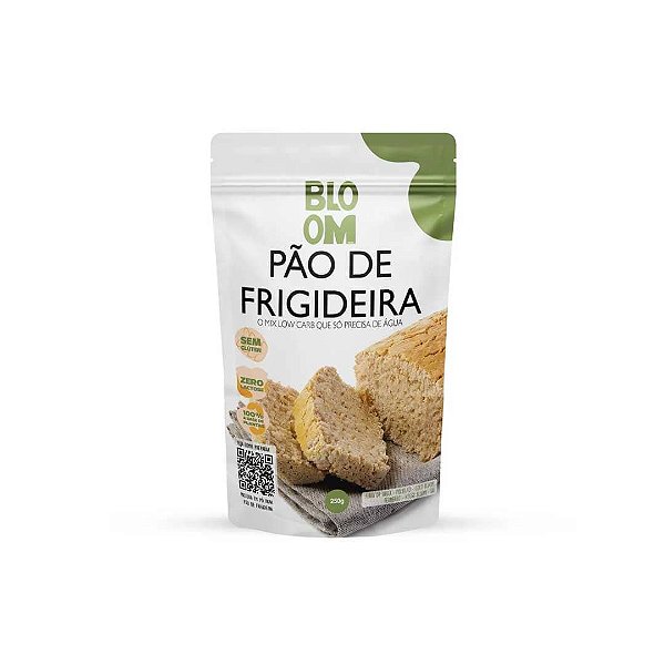 Mistura Pronta p/ Pão de Frigideira Vegano Sem Glúten Bloom Brasil - 250g