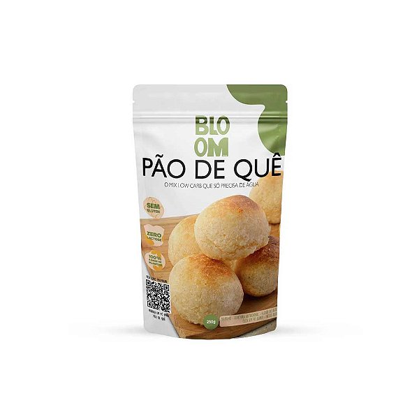 Mistura Pronta p/ Pão de Queijo Vegano Sem Glúten Bloom Brasil - 250g