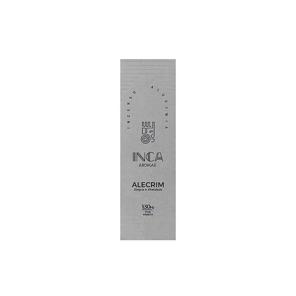 Incenso Alecrim com 4 Varetas -  Inca Aromas
