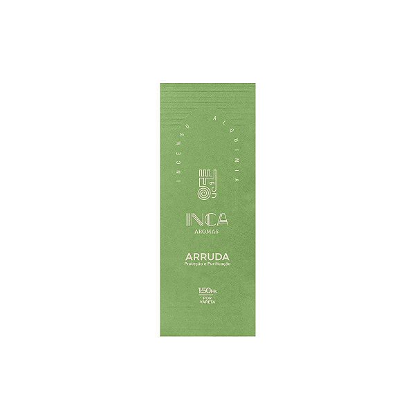 Incenso Arruda com 9 Varetas -  Inca Aromas