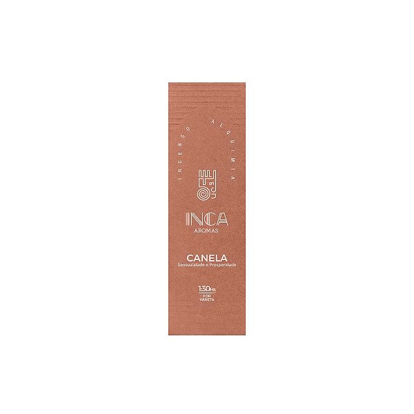 Incenso Canela com 4 Varetas -  Inca Aromas