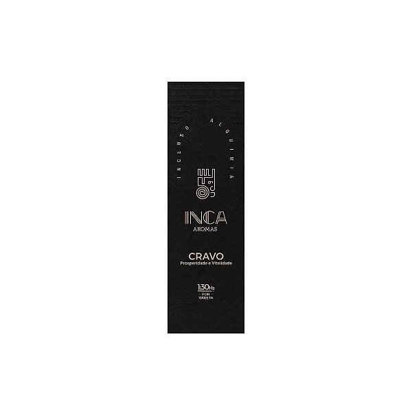 Incenso Cravo 9 Varetas -  Inca Aromas