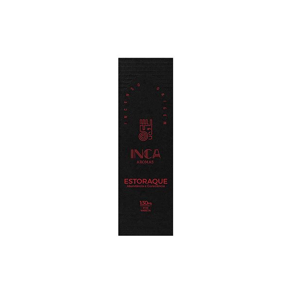 Incenso Estoraque 4 Varetas -  Inca Aromas