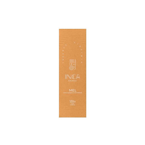 Incenso Mel 4 Varetas -  Inca Aromas