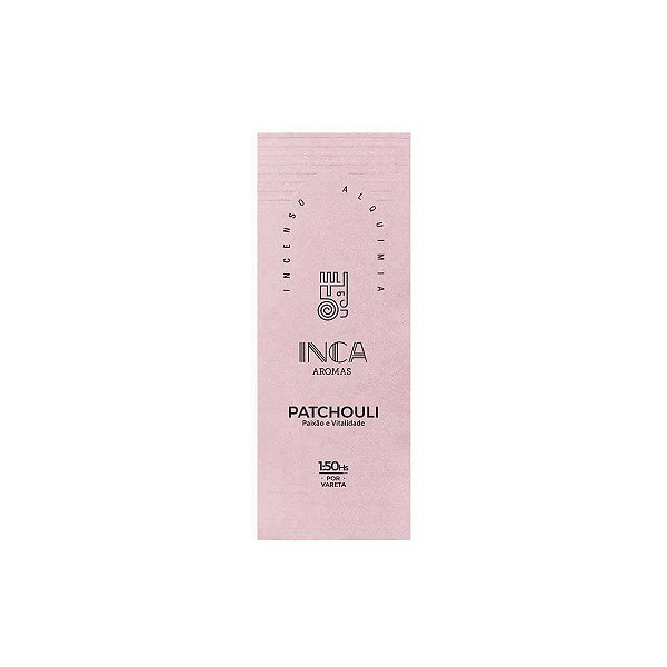 Incenso Patchouli 9 Varetas -  Inca Aromas