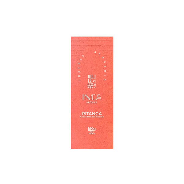 Incenso Pitanga 9 Varetas -  Inca Aromas