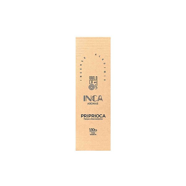 Incenso Priprioca 4 Varetas -  Inca Aromas