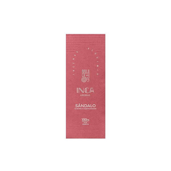 Incenso Sândalo 9 Varetas -  Inca Aromas
