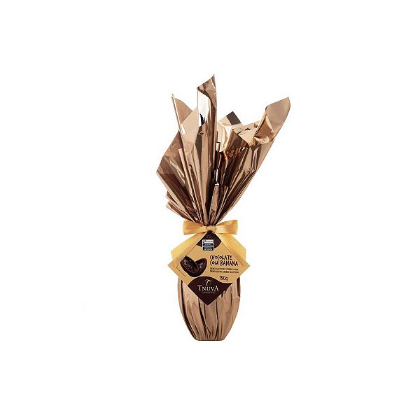 Ovo de Páscoa Vegano Sem Glúten Chocolate C/ Banana 190g - Tnuva