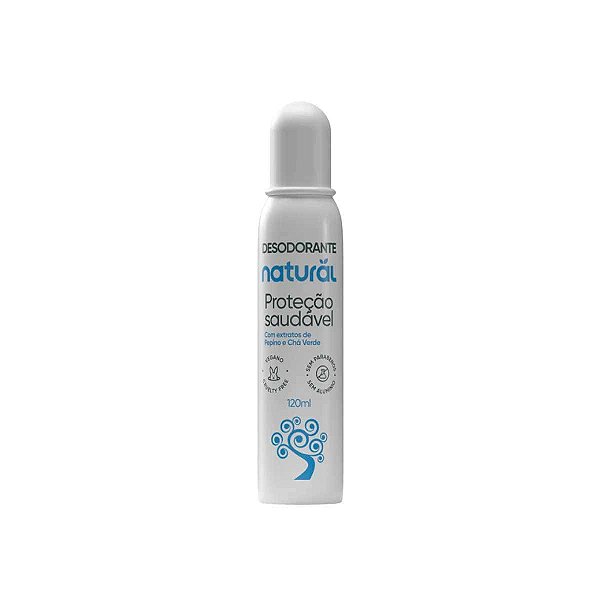 Desodorante Vegano Natural Pepino e Chá Verde 120ml - Orgânico Natural