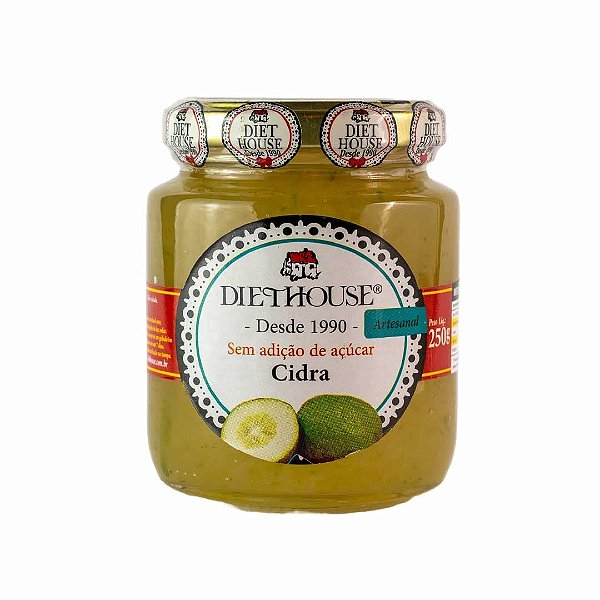 Doce Diet Vegano de Cidra Sem Açúcar - Diet House